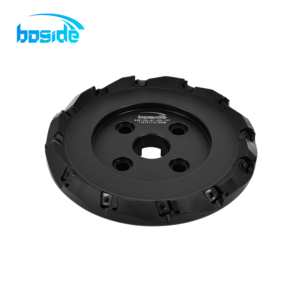 BOFA 445 black precision face milling cutter angle view