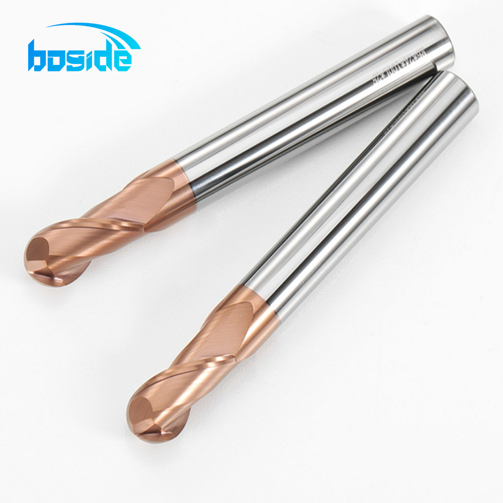BOFA HRC55 ball nose end mill cutting profile