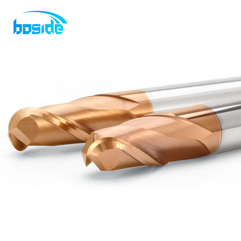 BOFA HRC55 ball nose end mill precision ground geometry