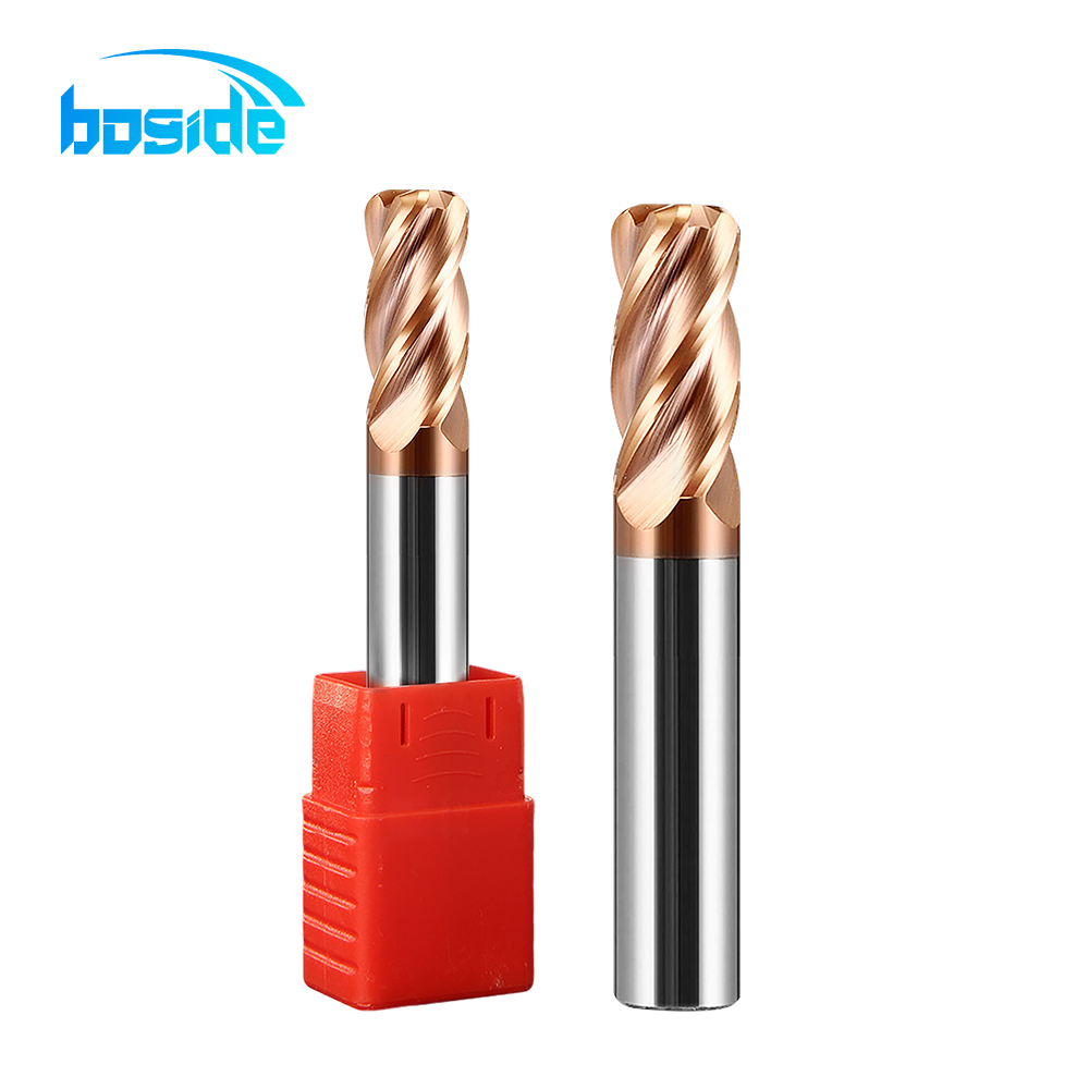 BOFA HRC55 4-flute corner radius end mill