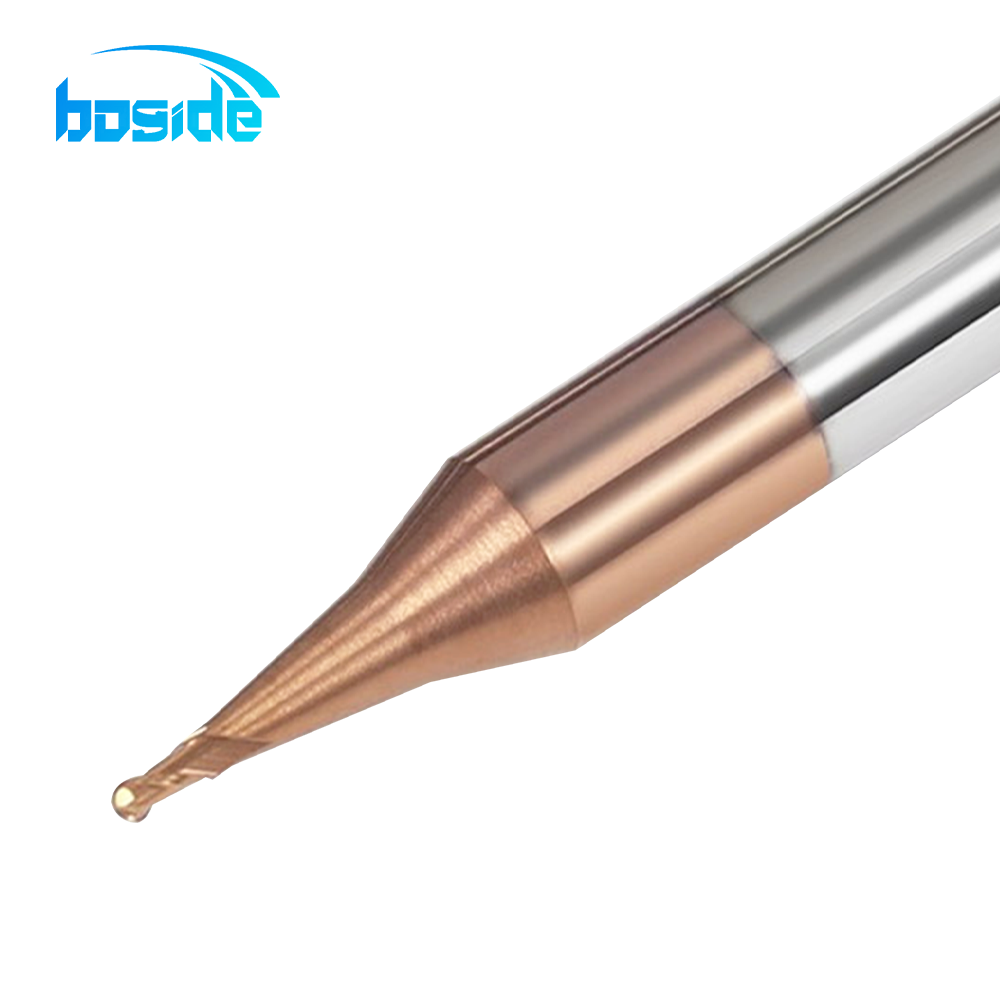 BOFA micro ball nose end mill close-up
