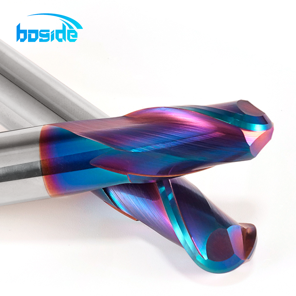 BOFA HRC65 Rainbow Ball Nose End Mill detail