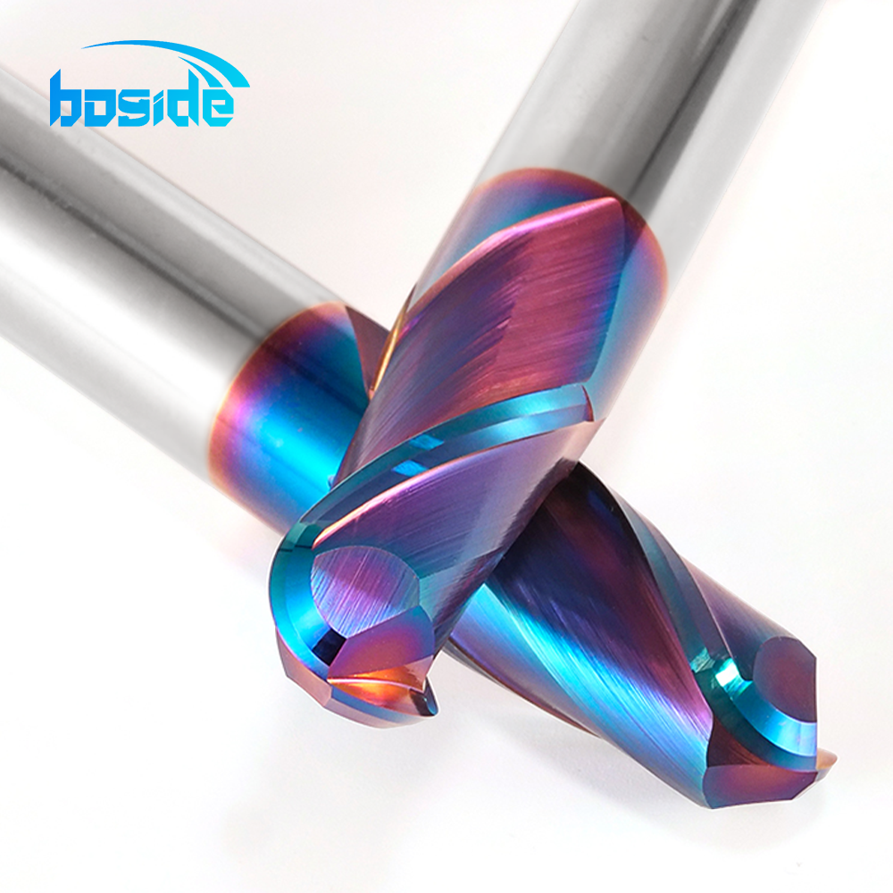 BOFA HRC65 Rainbow Ball Nose End Mill detail