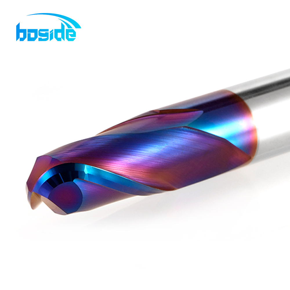 BOFA HRC65 Rainbow Ball Nose End Mill detail