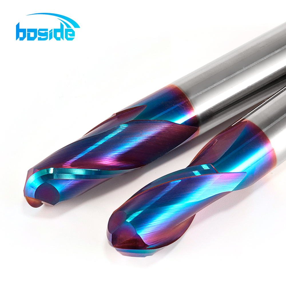 BOFA HRC65 Rainbow Ball Nose End Mill details