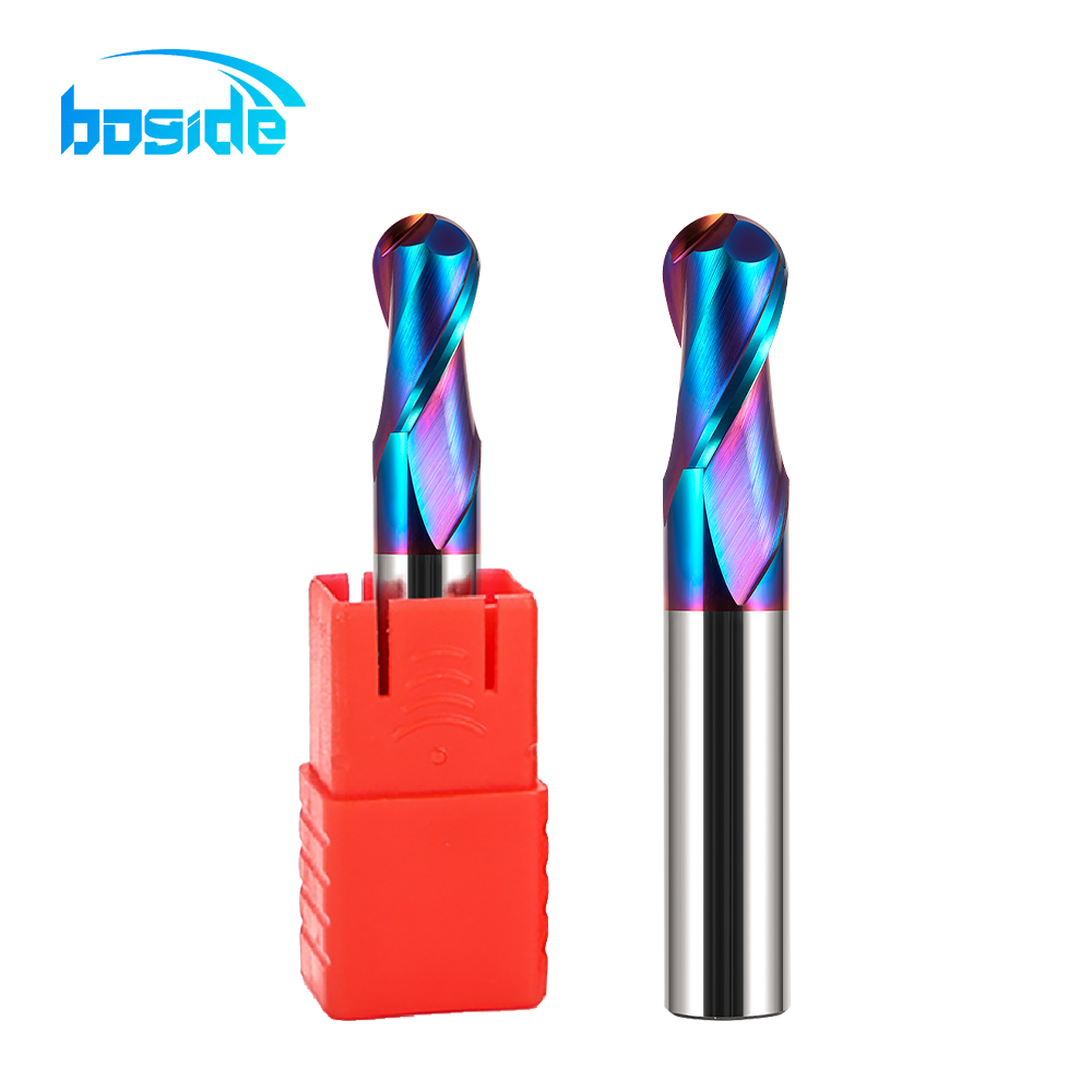 BOFA HRC65 Rainbow Ball Nose End Mill