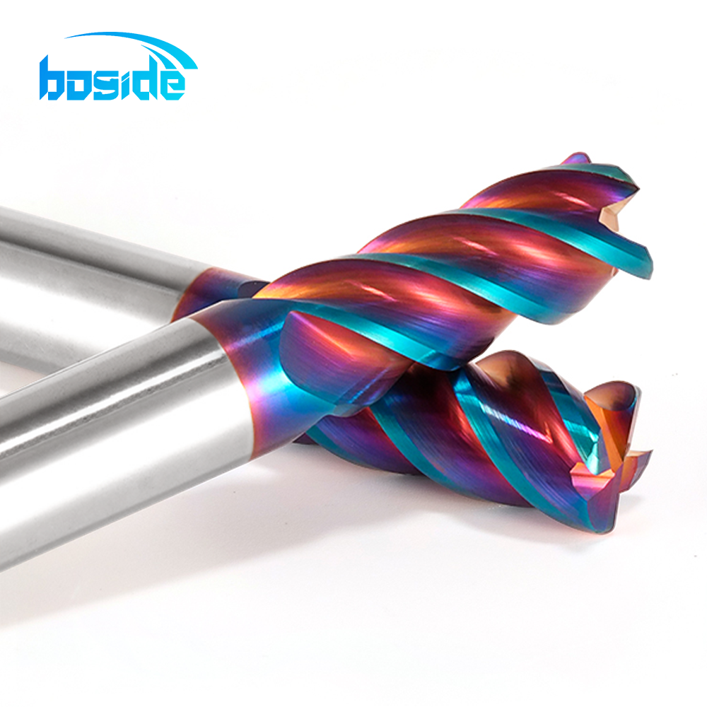 BOFA HRC65 Rainbow Corner Radius End Mill detail