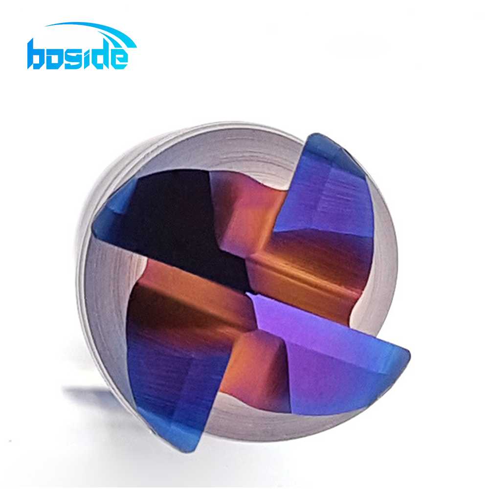 BOFA HRC65 Rainbow Corner Radius End Mill detail