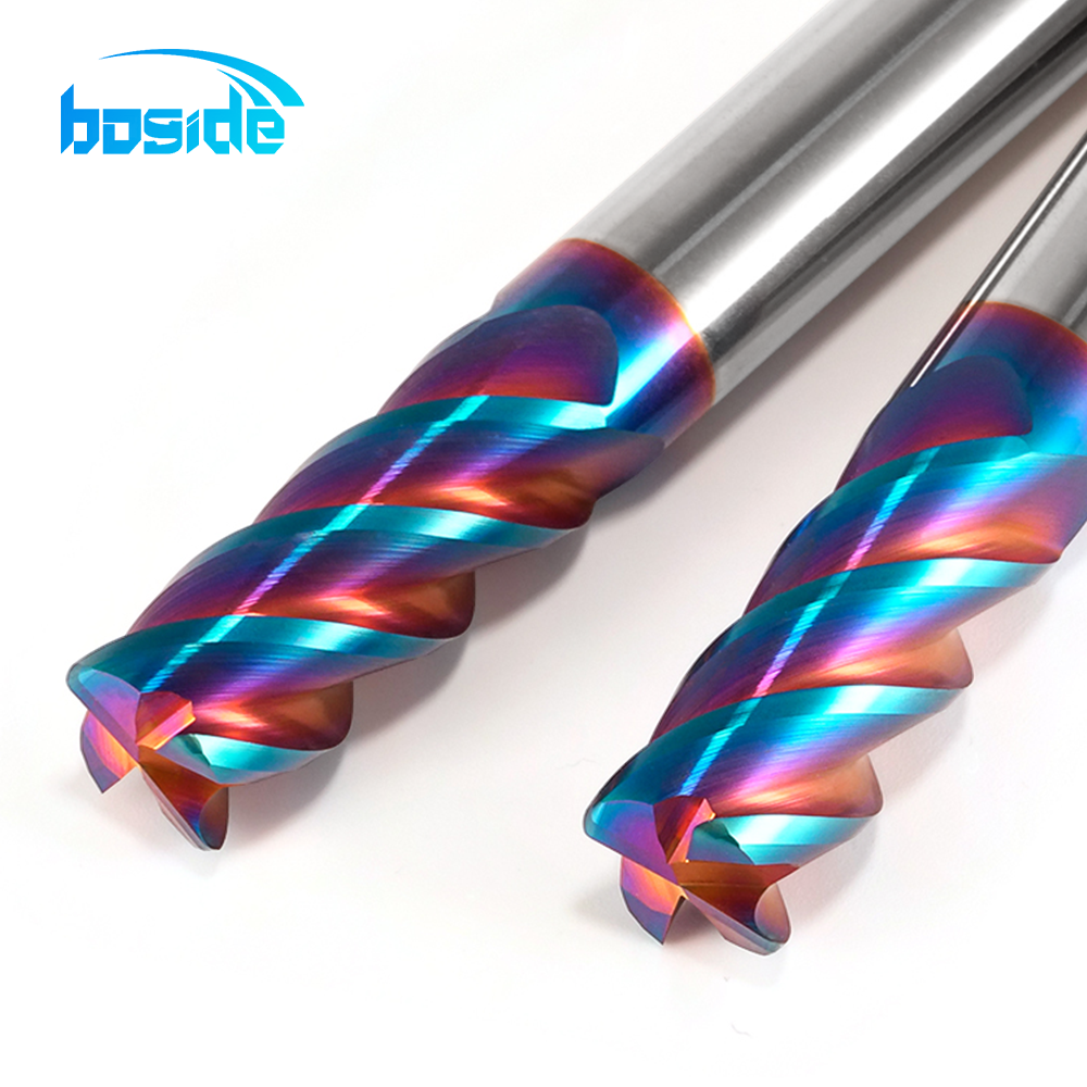 BOFA HRC65 Rainbow Corner Radius End Mill detail