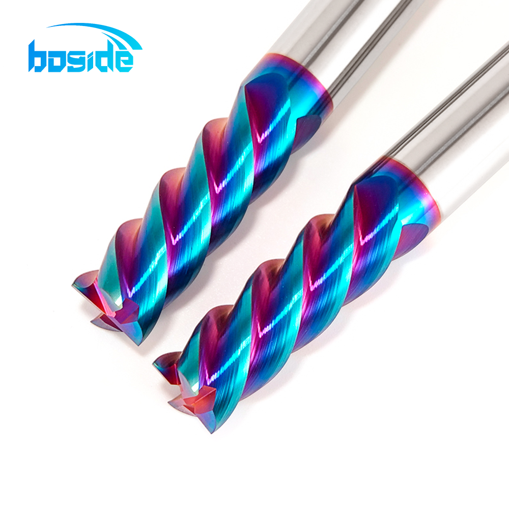 BOFA HRC65 Rainbow Flat End Mill details