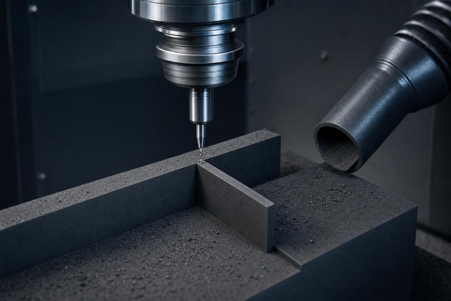 Graphite Electrode Machining: A Practical Guide to Edge Protection — BOFA CNC machining article