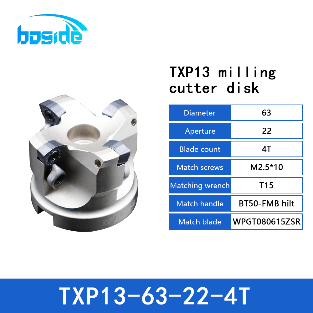 BOFA TXP High Feed Indexable Face Milling Cutter detail