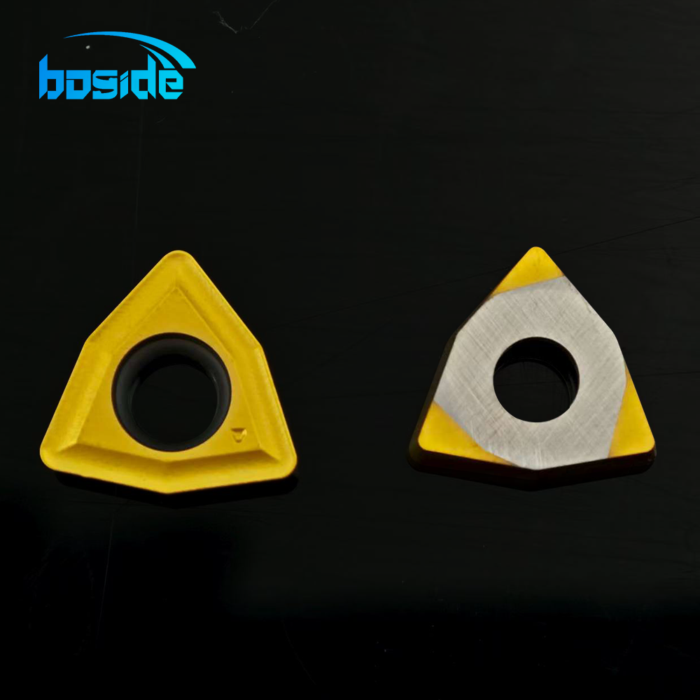 BOFA WCMT U drill insert front and rear views