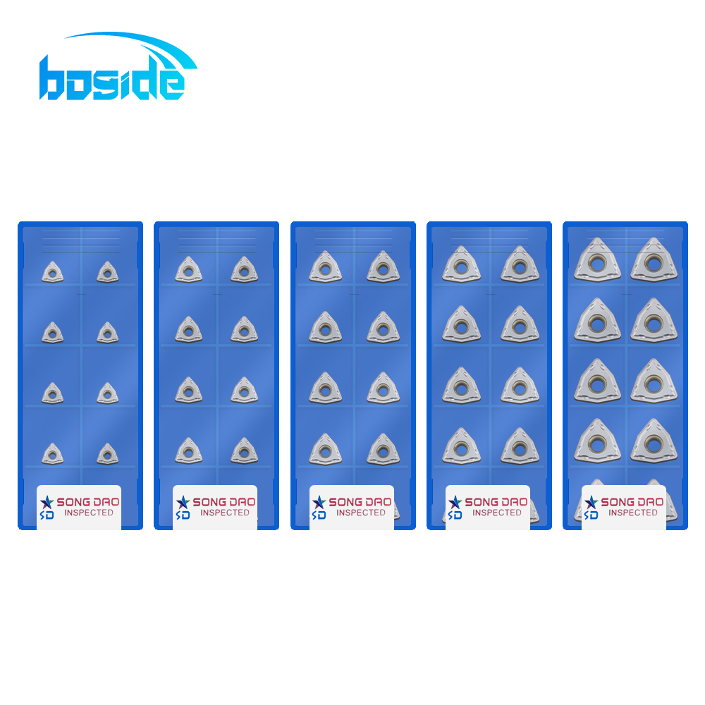 BOFA WCMX triangular U drill inserts in storage cases